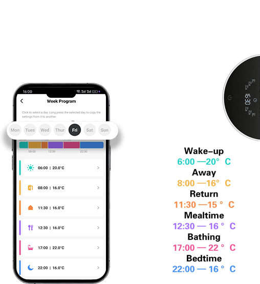 Smart WiFi Thermostat for Water Heating