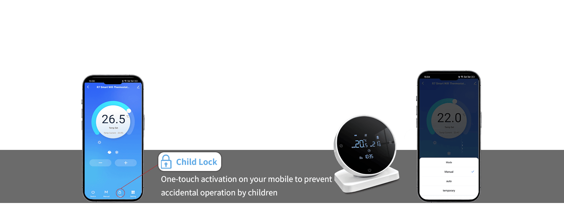 Smart Thermostat for Hydronic Heating,