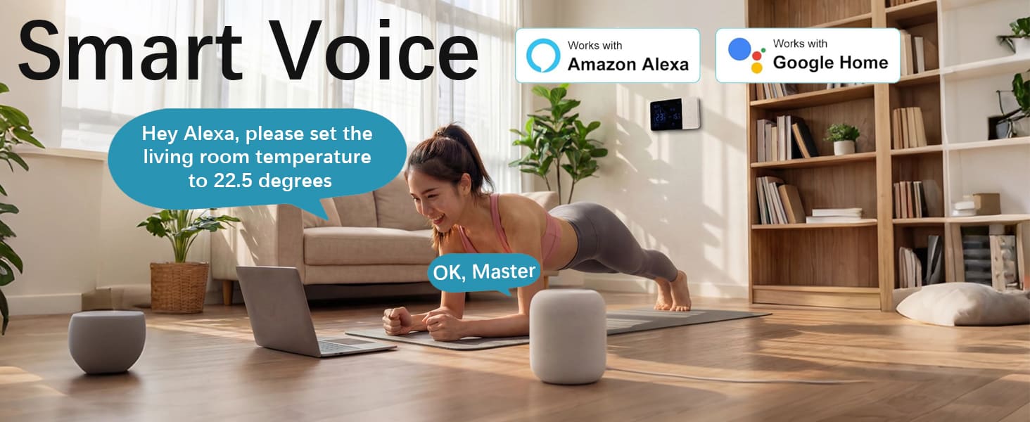Smart Voice Control, Compatible With Amazon Alexa And Google Assistant.jpg