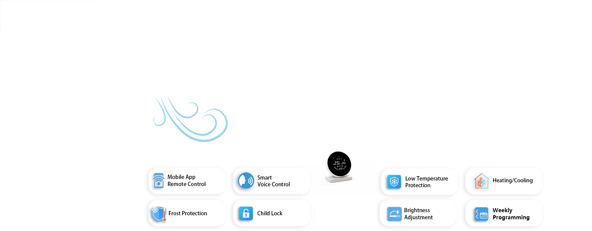 smart WiFi thermostat