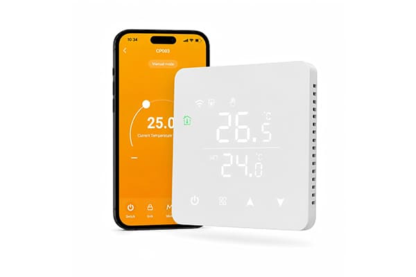 Water Heater/Furnace/Electric Underfloor Heating Programmable Thermostat