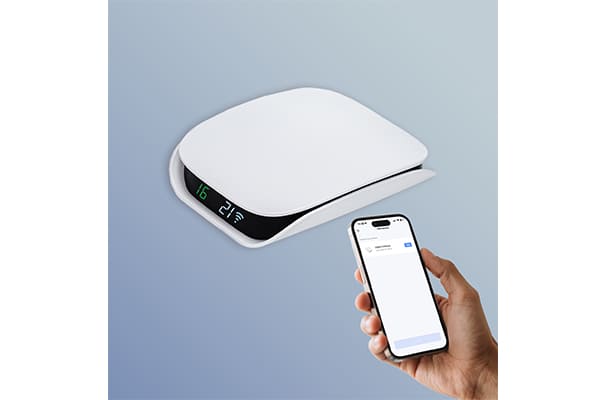 Smart ZigBee digital display gateway, which displays the number of devices currently online in real time and can connect up to 80 devices